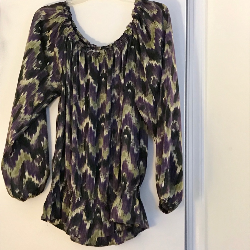 Michael Kors Multi Colored graphic top